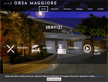Tablet Screenshot of orsamaggiorediscoclub.it